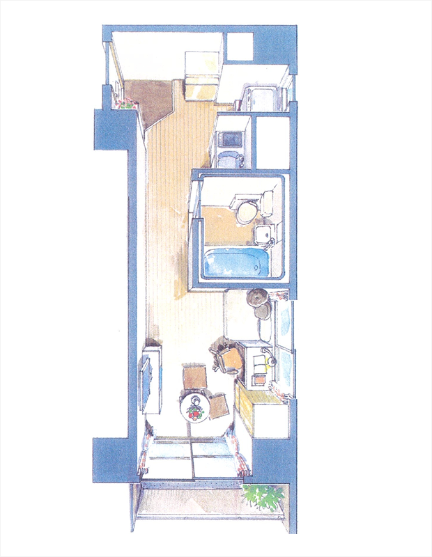 3～6F　6号室（Dタイプ）